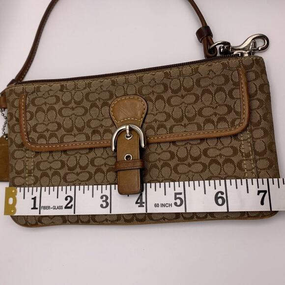 COACH Brown Wristlet - Picture 11 of 11